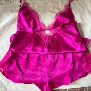 Victoria Secret Silky Sleep Set